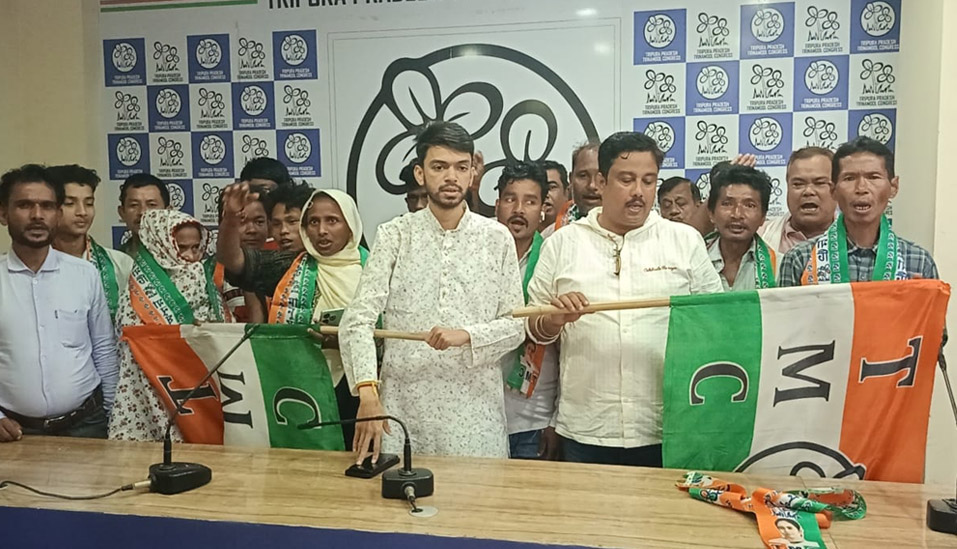 কুণালদের সফরে চাঙ্গা ত্রিপুরা তৃণমূল, দলে যোগ সিপিএমের বহু নেতাকর্মীর