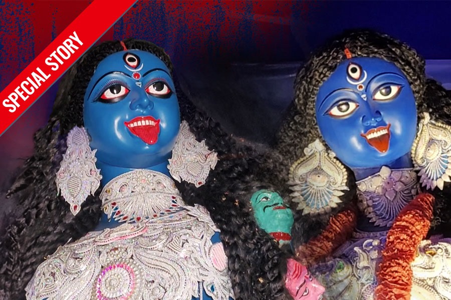 মূর্তি নিয়েও যুদ্ধ! ফাটাকেষ্ট বনাম নব রবীন সংঘ, কালী প্রতিমায় ‘প্রতিশোধ’