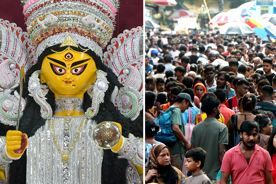 বাংলায় পুজো-অর্থনীতি এক লক্ষ কোটি ছাড়াচ্ছে, উপকৃত ৫ কোটি মানুষ