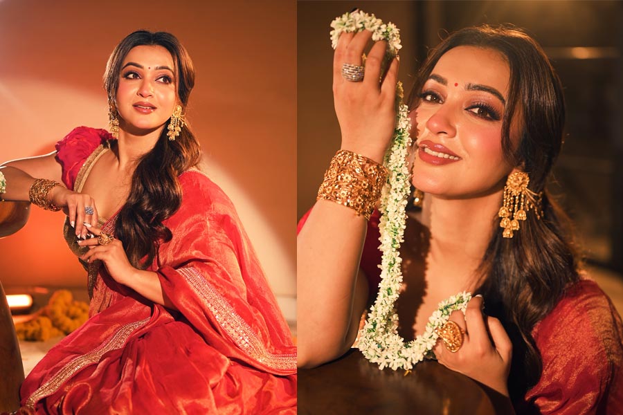 লক্ষ্মীপুজোয় ‘রূপে লক্ষ্মী’ হয়ে উঠতে চান? টিপস নিন কৌশানীর থেকে