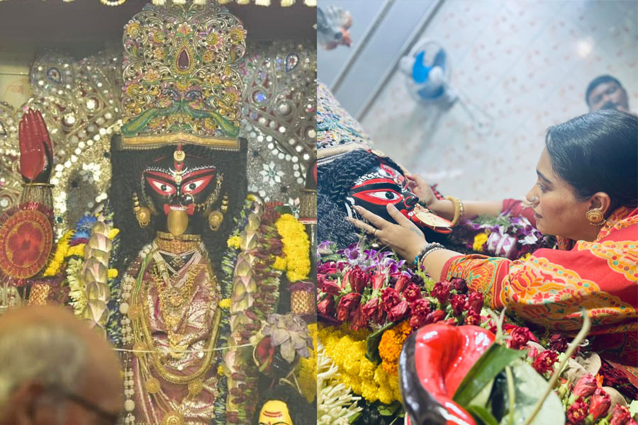 ‘শাঁখাপলা পরতে পারতাম না, এবার ইচ্ছাপূরণ হবে’, মল্লিকার বাড়ির কালীপুজোয় আর কী আয়োজন?