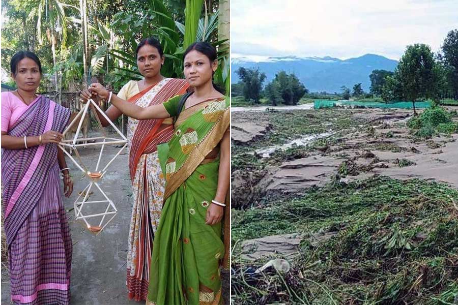 কৃষিবন্দনা সভ্যতার প্রাচীন রীতি, বন্যার ধাক্কা সামলে অন্য আলোর উৎসবে মাতবে উত্তরের গ্রাম