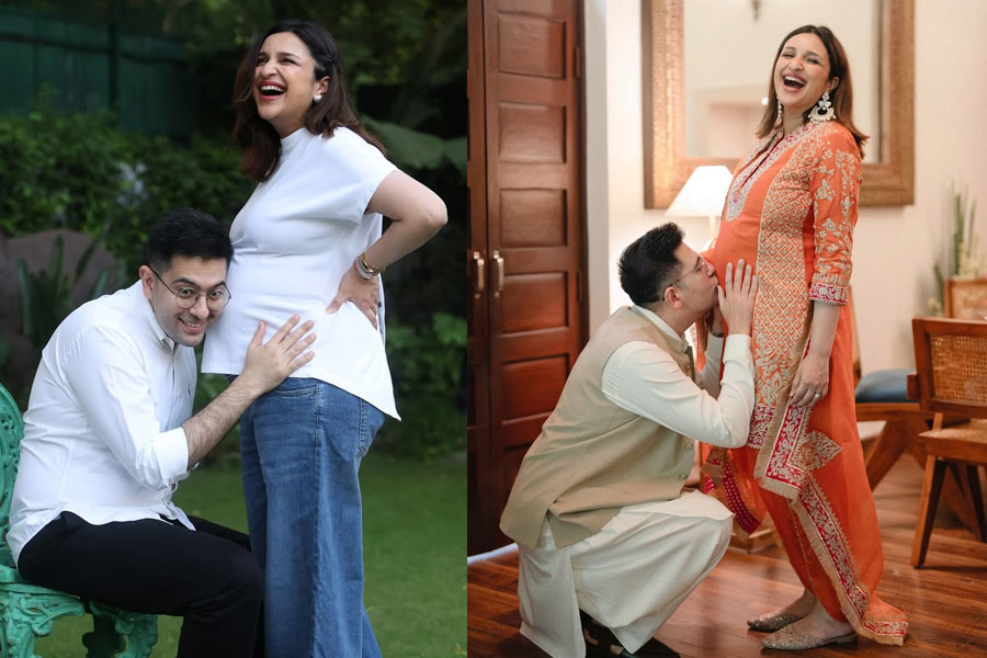 ‘প্রেমিকা-স্ত্রী থেকে আমার সন্তানের মা’, পরিণীতির জন্মদিনে আদুরে পোস্ট ‘ফ্যামিলি ম্যান’ রাঘবের