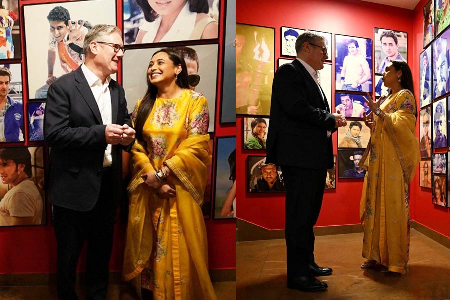 প্রথমবার ভারতে এসে রানির সঙ্গে সাক্ষাৎ ব্রিটেনের প্রধানমন্ত্রীর, ‘সারপ্রাইজ’ দিল যশরাজ স্টুডিও
