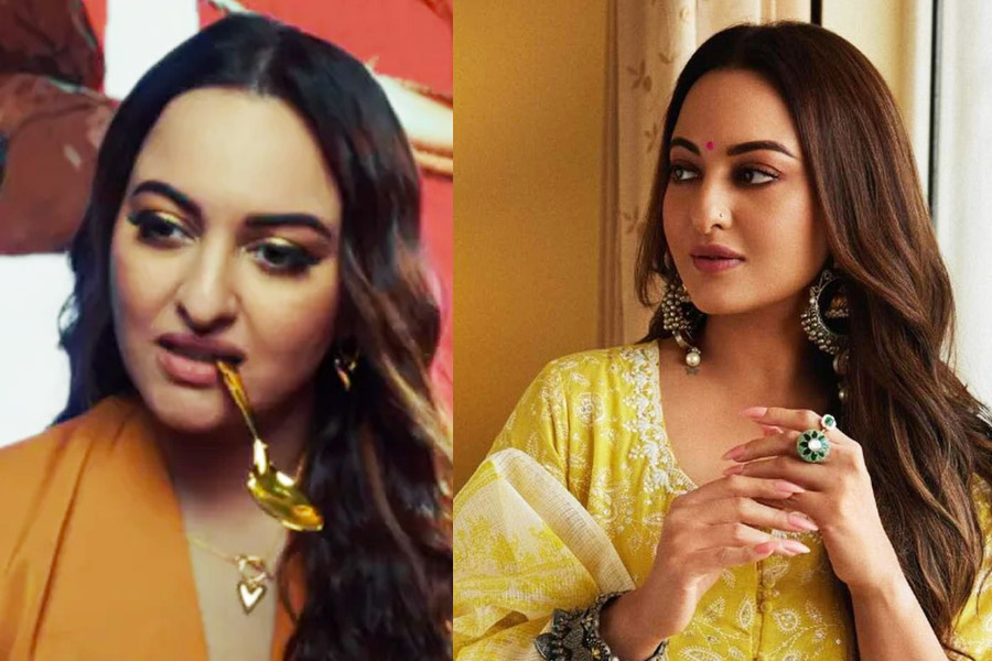 ‘সোনার চামচ মুখে নিয়ে জন্মেছি’! বলিউডের নেপোটিজম বিতর্ককে ‘বিদ্রুপ’ সোনাক্ষীর