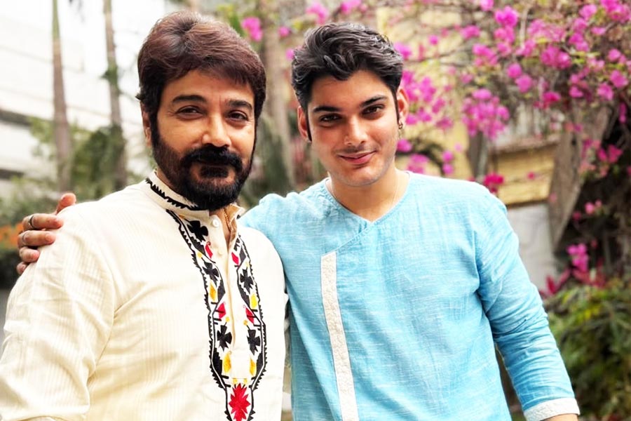 বাবা-ঠাকুরদার পথেই পা! ফিল্মি দুনিয়ায় অভিষেক হচ্ছে প্রসেনজিৎপুত্র তৃষাণজিতের