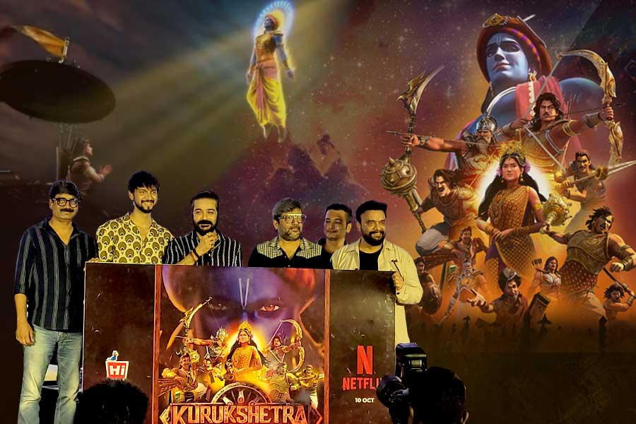 ইতিহাস হাই-টেক অ্যানিমেশনের, নেটফ্লিক্সের ‘কুরুক্ষেত্র’ পরিচালনায় উজান