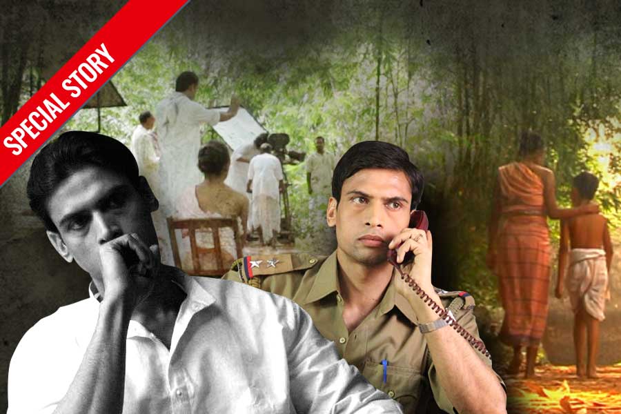 পুলিশ যখন সিনেমাওয়ালা! সত্যজিতের লড়াইয়ের কথায় তৈরি ‘অপু এবং আমি’