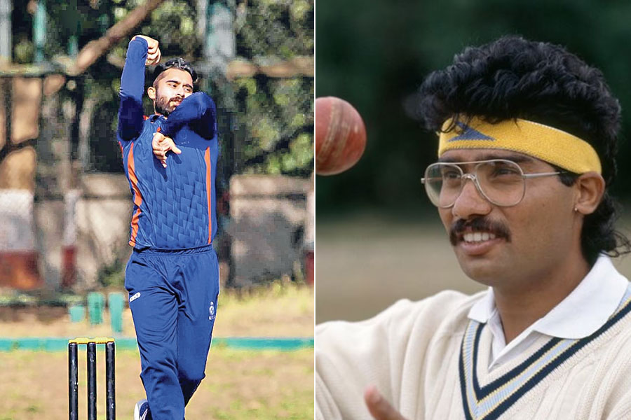 বাবা নরেন্দ্র হিরওয়ানির মতোই লেগ স্পিনার, কলকাতা ক্লাব ক্রিকেটের প্রথম ম্যাচেই চমক মিহিরের