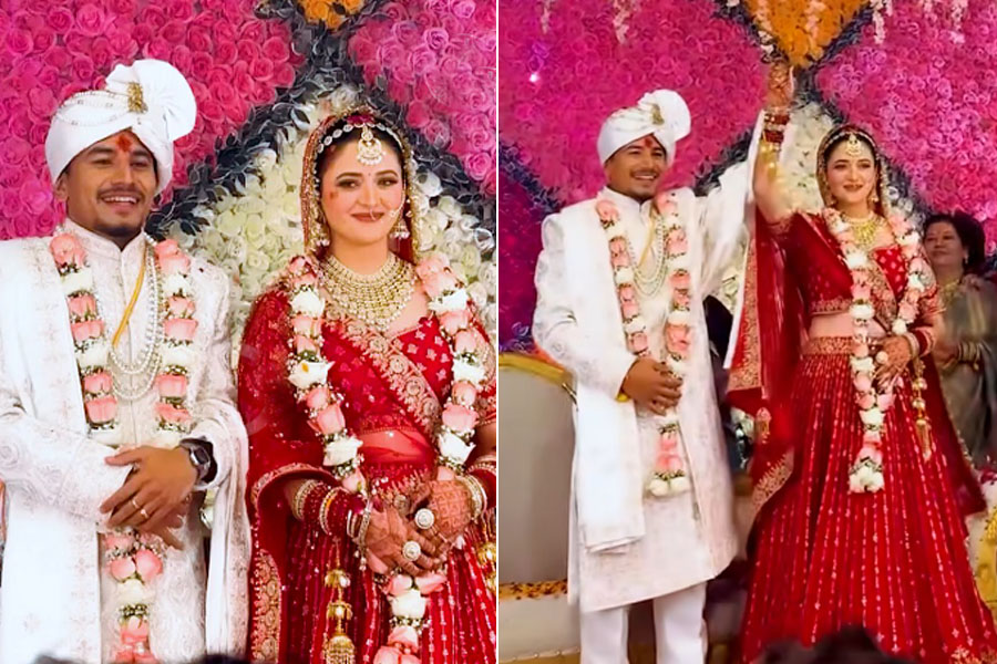 বিয়ের পিঁড়িতে অনিরুদ্ধ থাপা, ভিডিও পোস্ট করে শুভেচ্ছা সবুজ-মেরুনের