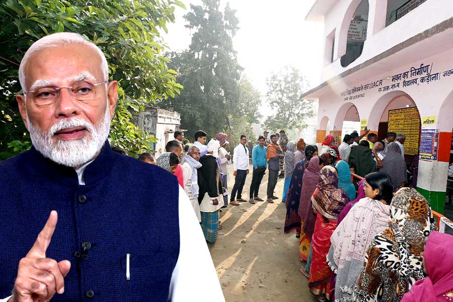 দ্বিতীয় দফায় ১২২ আসনে ভোটগ্রহণ শুরু বিহারে, ভোটারদের উদ্দেশে বিশেষ বার্তা মোদির