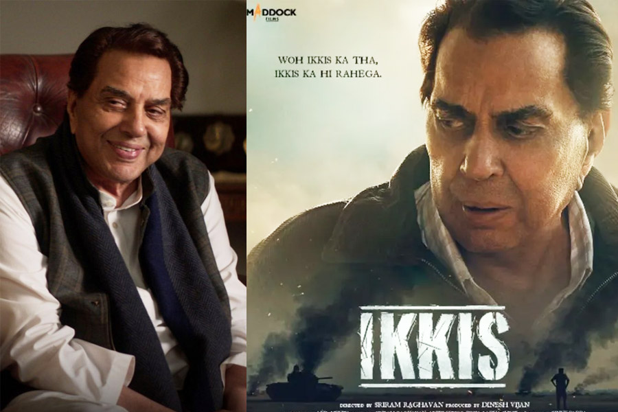 ‘ধুরন্ধর’ জ্বরে কাবু দেশ! ভয়ে পিছল ধর্মেন্দ্রর শেষ ছবি ‘ইক্কিস’-এর মুক্তি, কবে রিলিজ?