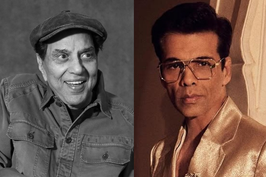 ‘এক যুগের অবসান’, দেওল পরিবার ‘চুপ’ থাকলেও ধর্মেন্দ্রর প্রয়াণে শোকপ্রকাশ করণ জোহরের