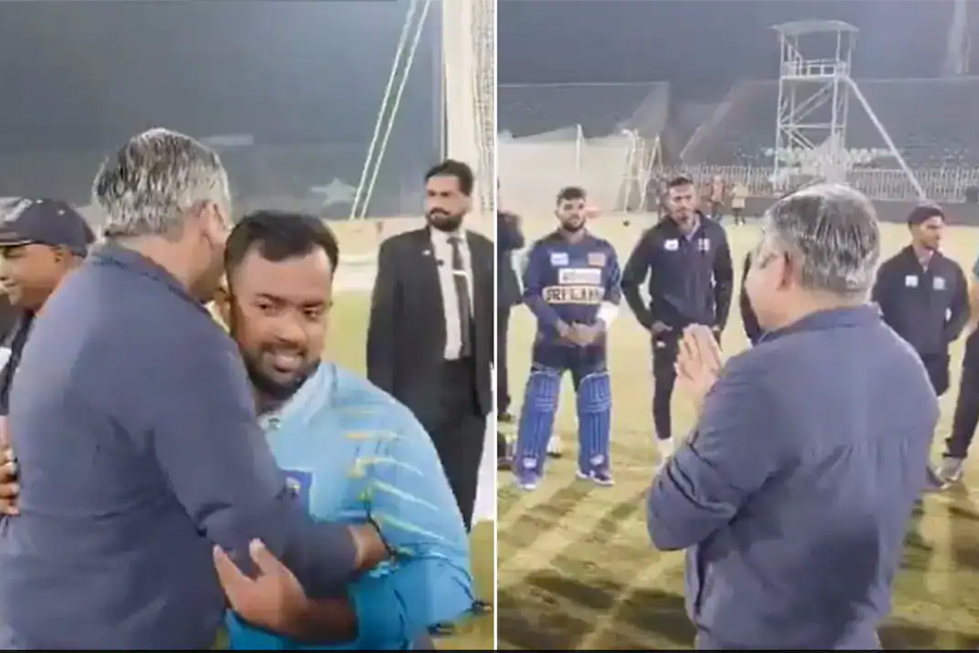 ‘মুখরক্ষা’ হয়েছে শ্রীলঙ্কার বদান্যতায়, করজোড়ে ক্রিকেটারদের ধন্যবাদ নকভির, ভিডিও ভাইরাল