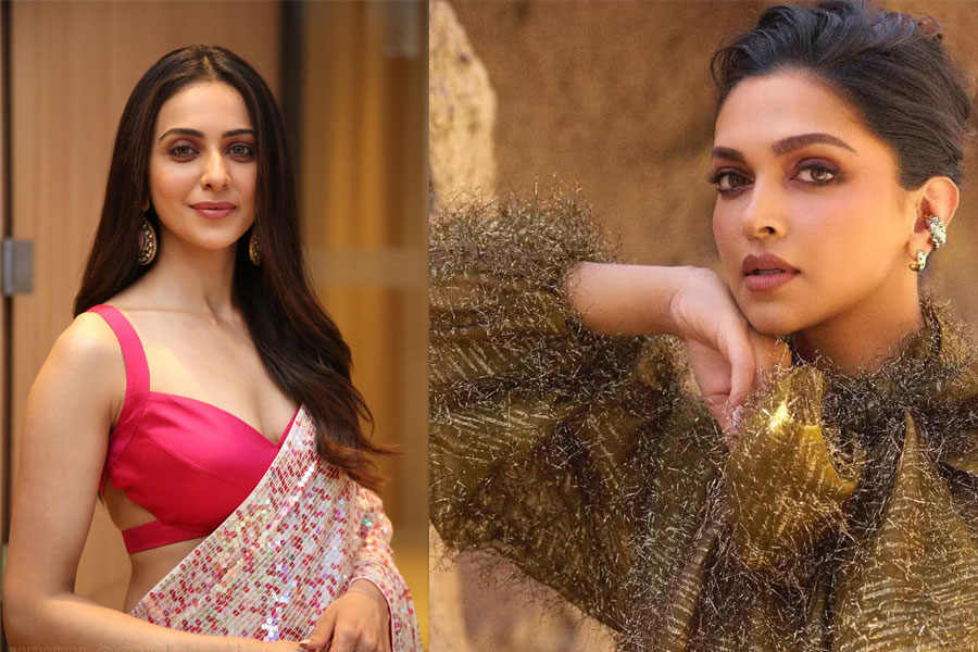 ‘বচ্চনকেও কি ১৪ ঘণ্টা শুটিং করাবেন?’ দীপিকার পাশে দাঁড়িয়ে প্রশ্ন রকুলের