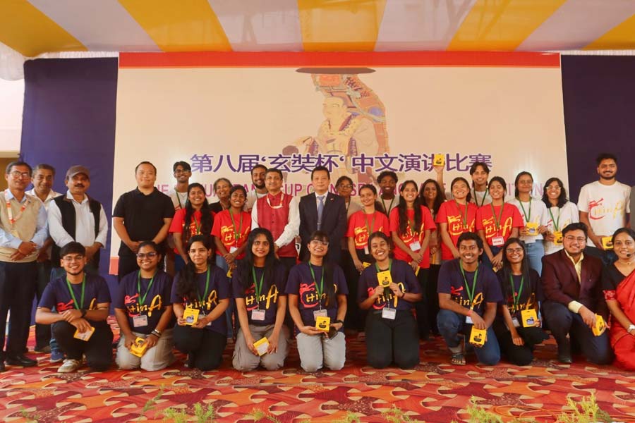 শান্তিনিকেতনে সফল অষ্টম ‘জুয়ানজ্যাং কাপ’ চিনা ভাষা প্রতিযোগিতা