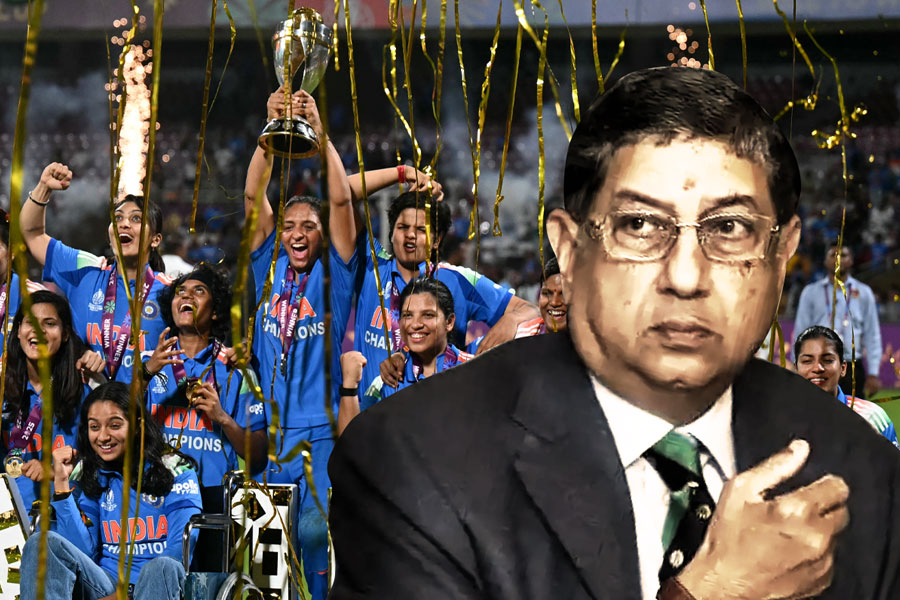 ‘মেয়েদের ক্রিকেট বন্ধ করে দিতাম’, হরমনদের বিশ্বজয়ের পর ভাইরাল শ্রীনিবাসনের মন্তব্য