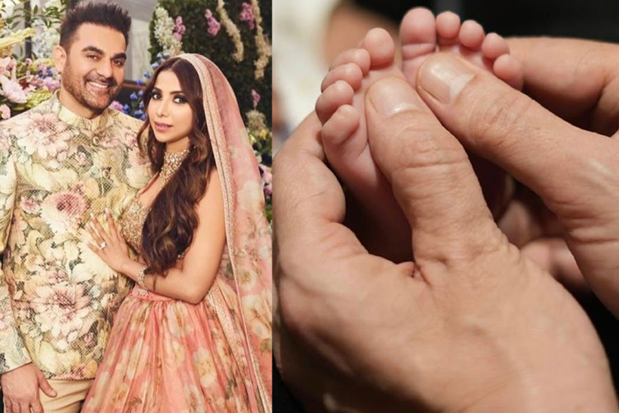 ‘আমাদের জীবনের মূল্যবান অংশ’, মেয়ের ছবি প্রকাশ্যে এনে আর কী বললেন আরবাজ-সুরা?
