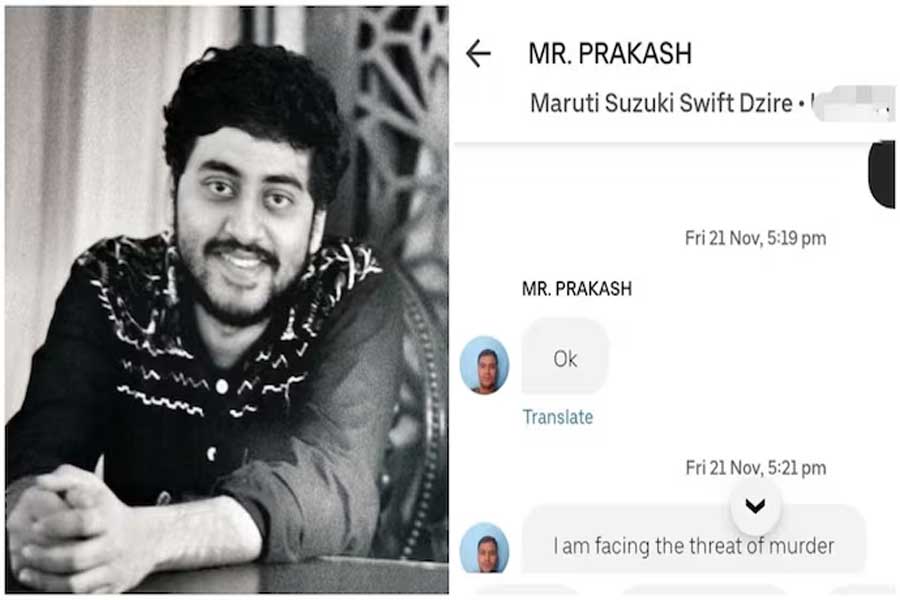 ক্যাবের চালক নাকি খুনের ভয়ে কাঁটা! মেসেজ দেখে থ যাত্রী… তারপর?