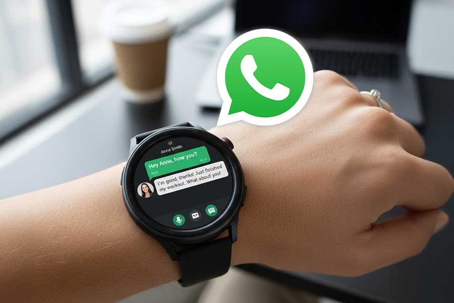 ফোন লাগবে না, এবার হাতের ঘড়িতে WhatsApp চ্যাটের সুযোগ! জেনে নিন কীভাবে