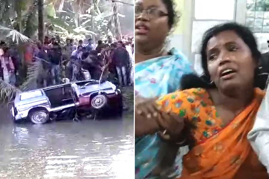 পুকুরে পুলকার, উলুবেড়িয়ায় মর্মান্তিক মৃত্যু ৩ স্কুল পড়ুয়ার