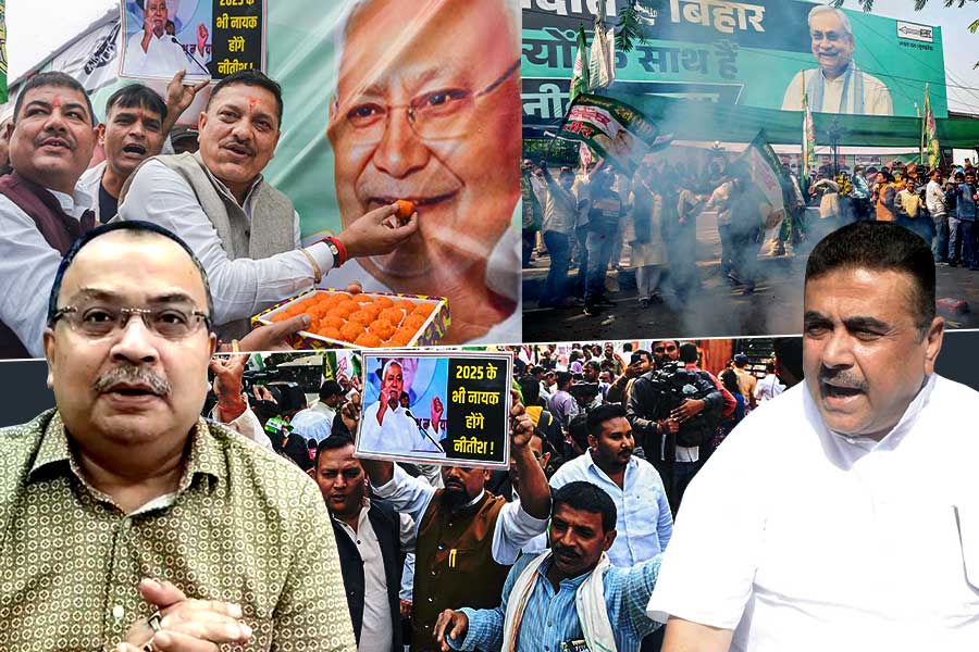 বিহার কি জিত, বাংলা পে ভারী? শুভেন্দুর হুঙ্কারে তোপ কুণালের