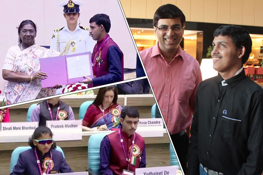 বাধা হয়নি দৃষ্টিহীনতা, সাফল্যের শিখর ছুঁয়ে রাষ্ট্রপতি পুরস্কারে ভূষিত উত্তরপাড়ার দাবার প্রশিক্ষক