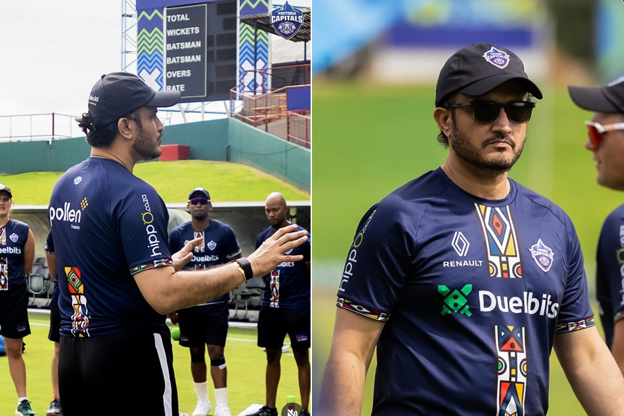 লক্ষ্য দক্ষিণ আফ্রিকার টি-২০ লিগ জয়, রাসেল-ব্রেভিসদের নিয়ে প্র্যাকটিসে কোচ সৌরভ