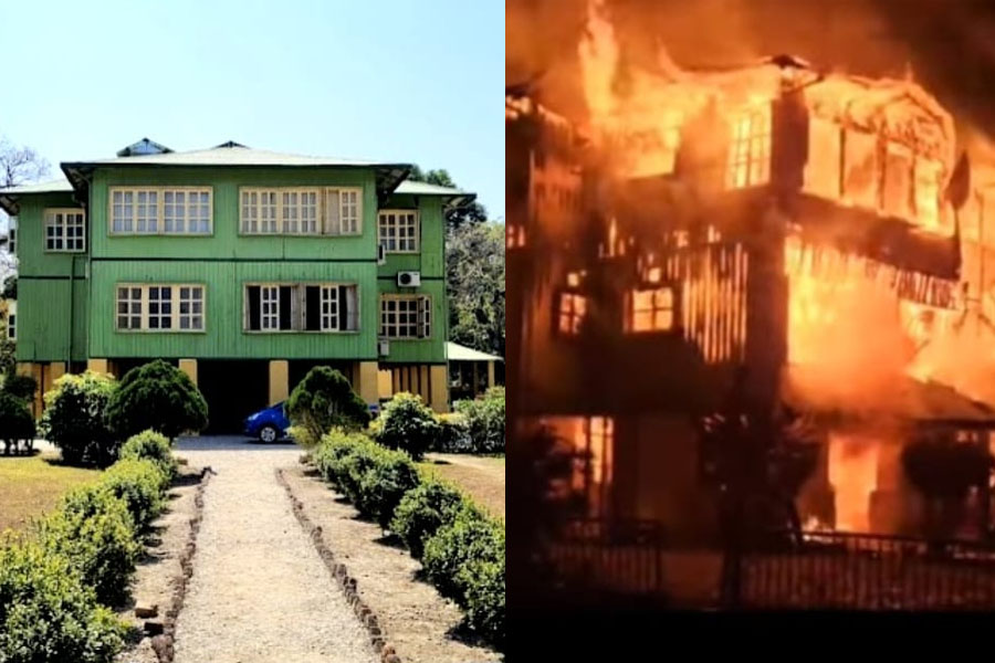 পুড়ে যাওয়া হলং বনবাংলো পুনর্নির্মাণে অনুমোদন রাজ্যের, কত খরচ পড়বে?