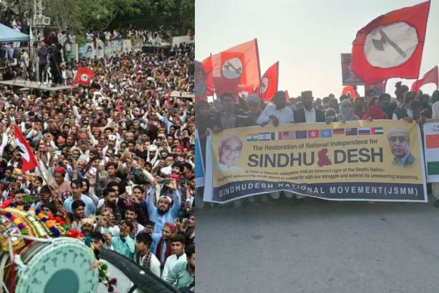 করাচির রাজপথে ‘পাকিস্তান মুর্দাবাদ’! বালোচদের পরে হাজার কণ্ঠে উঠল স্বাধীন ‘সিন্ধুদেশে’র দাবি