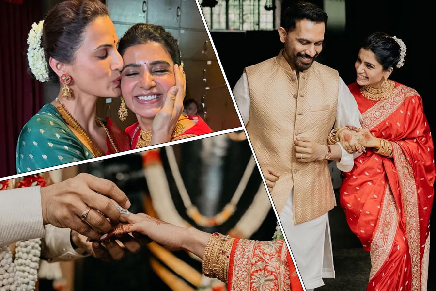 ‘ভূতা শুদ্ধি’ মতে সাতপাক, ভোজে সাত্ত্বিক আহার, সামান্থার বিয়ের নিরামিষ মেনুতে কী কী ছিল?