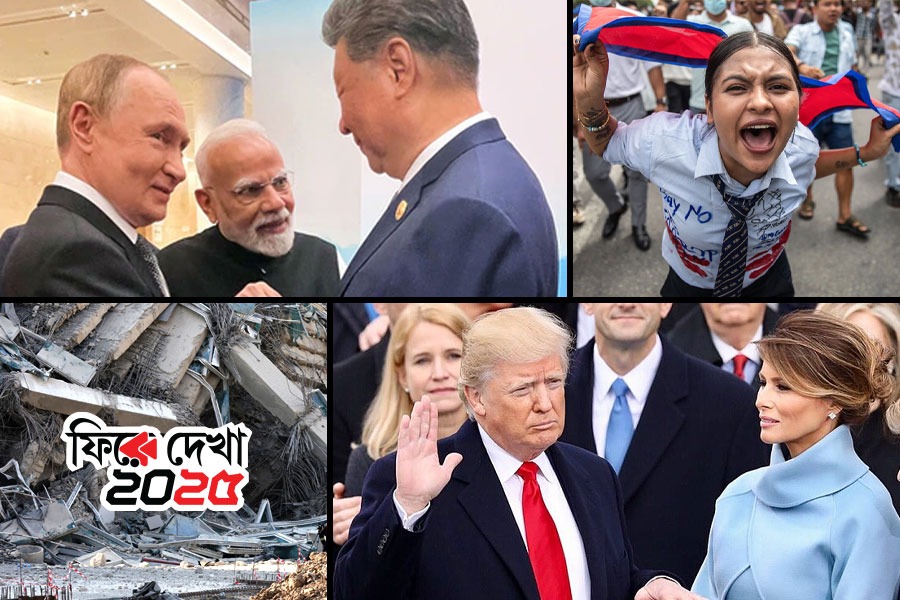 কখনও রুদ্র প্রকৃতি, কখনও জেন জি রোষে জ্বলেছে বিশ্ব, বছরভর দুনিয়া কাঁপাল যে সব ঘটনা