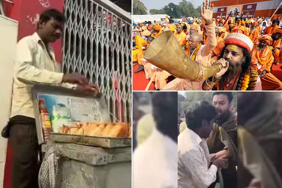 ব্রিগেডে গীতাপাঠের অনুষ্ঠানে প্যাটিস বিক্রেতাদের হেনস্তা! গ্রেপ্তার ৩