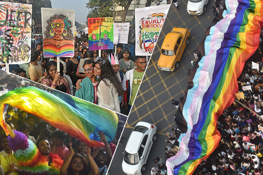 শীতের শহরে রামধনু! যৌন স্বাধীনতা প্রতিষ্ঠার মিছিল, দেখুন ছবি