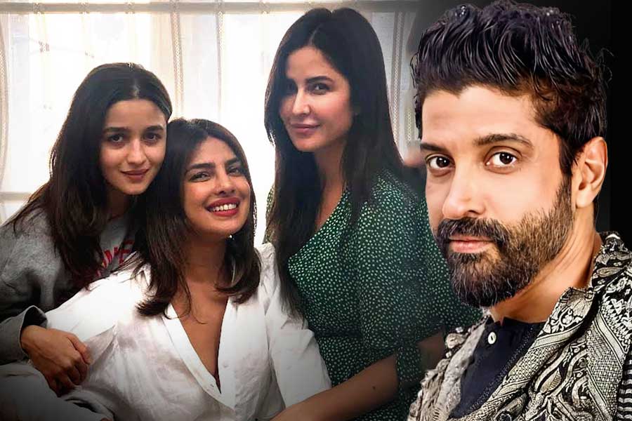 দ্বন্দ্ব কাটিয়ে অবশেষে একফ্রেমে প্রিয়াঙ্কা-আলিয়া-ক্যাটরিনা, ‘জি লে জারা আসছে’, জানালেন ফারহান