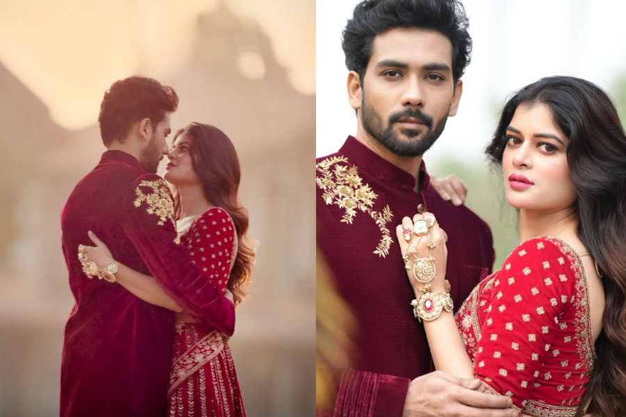 শীতের শহরে রোম্যান্সে মজে মধুমিতা-দেবমাল্য, ‘প্রি-ওয়েডিং’য়ের এর ঝলক দেখালেন?
