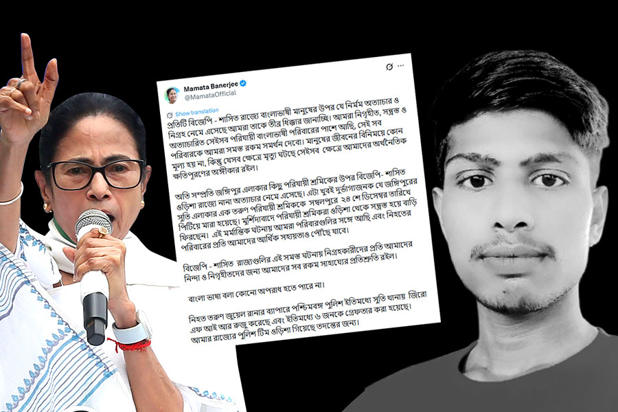 ‘বাংলা ভাষা বলা অপরাধ হতে পারে না’, ওড়িশায় সুতির পরিযায়ী ‘খুনে’ হুঙ্কার মমতার