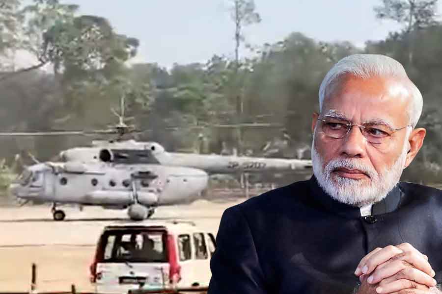কুয়াশায় নামতে পারল না কপ্টার, কলকাতা ফিরলেন মোদি, তাহেরপুরে ভার্চুয়ালি ভাষণ