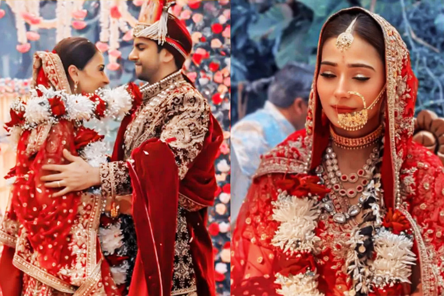 ভিনধর্মে আইনি বিয়ে করে বিতর্কে জড়ান, নিন্দুকদের কাঁচকলা দেখিয়ে হিন্দু মতেই সাতপাক ঘুরলেন সারা খান
