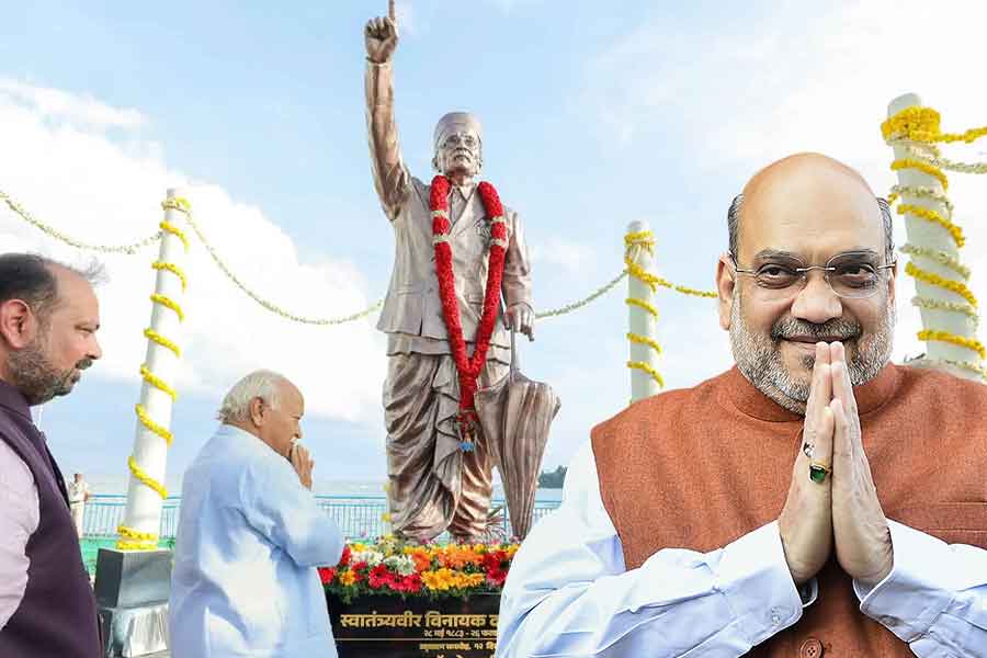 ‘দেশভক্তির তপোভূমি’ আন্দামানে সাভারকরের মূর্তি উন্মোচন ভাগবতের, শাহ বললেন, ‘সোনায় সোহাগা’