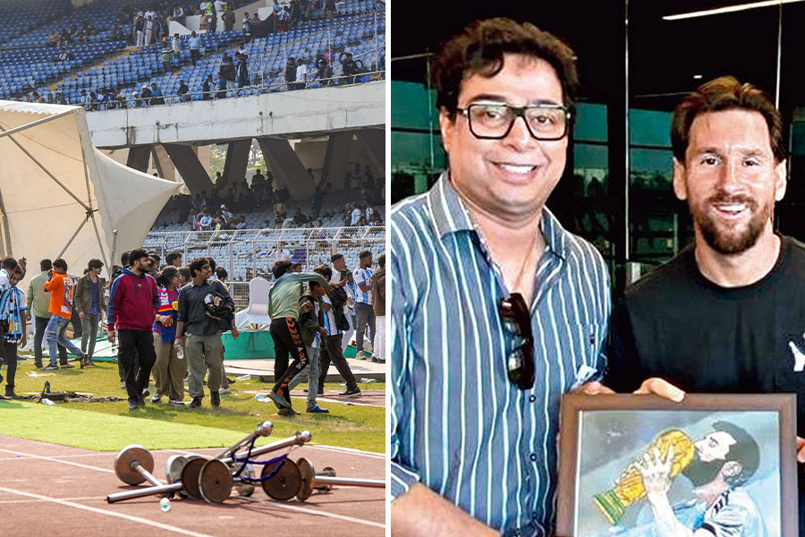 প্রতারিত মেসি-ভক্তদের টাকা ফেরত, গ্রেপ্তার শতদ্রু দত্ত!