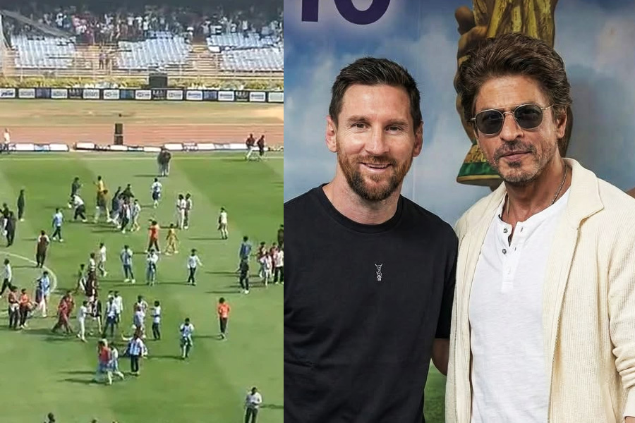 যুবভারতীতে ভাঙচুর! ‘মেসি ডামাডোলে’ বাড়ল শাহরুখ খানের নিরাপত্তা