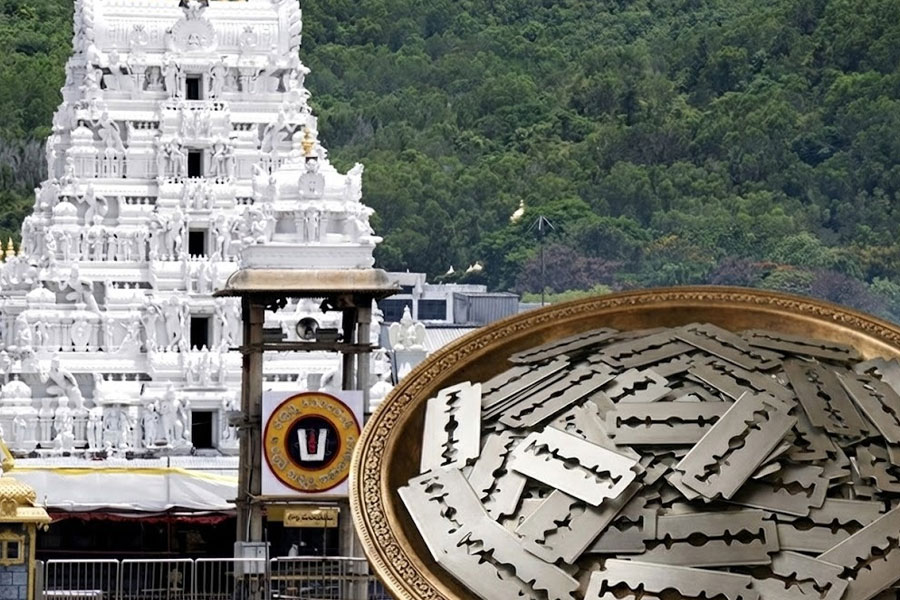 তিরুপতি মন্দিরে ১. ২ কোটি টাকার ব্লেড দান ব্যবসায়ীর, কোন কাজে লাগবে?