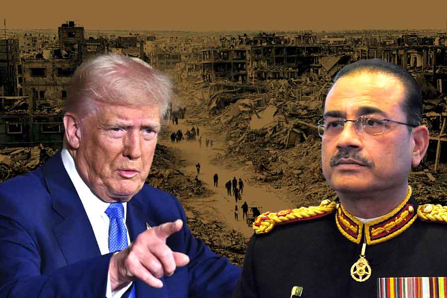 গাজায় পাকিস্তানি সেনা পাঠাতে চান ট্রাম্প, মার্কিন চাপে উভয় সংকটে ‘বন্ধু’ মুনির